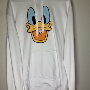 NEW Neff x Disney Mens Donald Duck Hoodie Sweatshi
